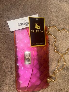 CALE Rose & Red Mini Crossbody Bag